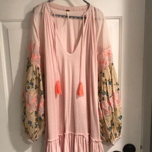 Boho free people shirt